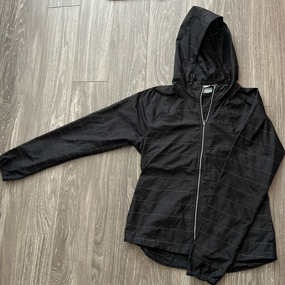 Athleta hooded running jacket size S